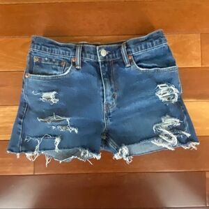 Levi 512 Cutoff Jean shorts Sz 2